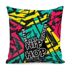 Graffiti Pillow Cover