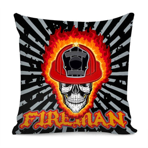 Firemen Pillow Cover