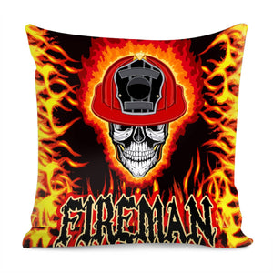 Firemen Pillow Cover