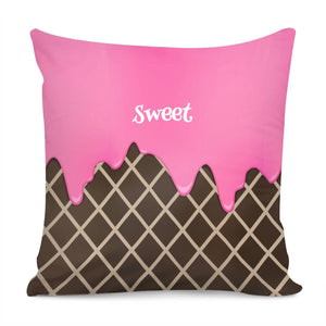 Chocolate Pillow Cover