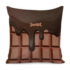 Chocolate Pillow Cover