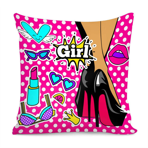 Image of High Heels Pillow Cover