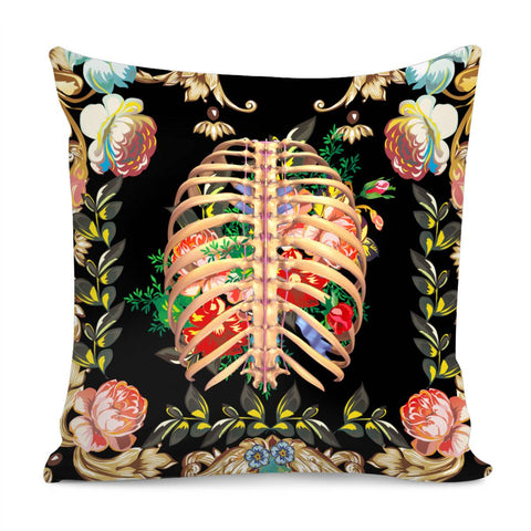 Image of Skeleton Pillow Cover