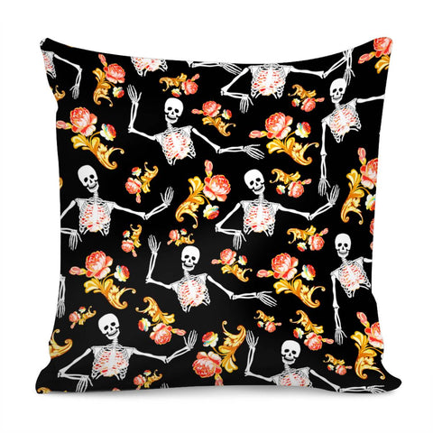 Image of Skeleton Pillow Cover