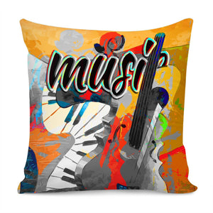 Music Pillow Cover