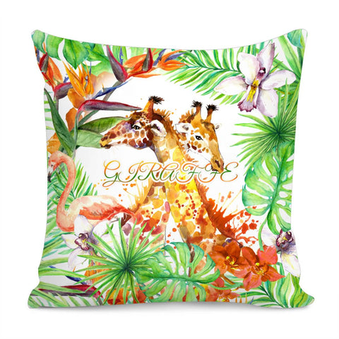 Image of Giraffe Pillow Cover