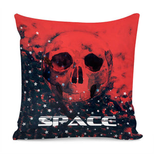 Skull&Space Pillow Cover