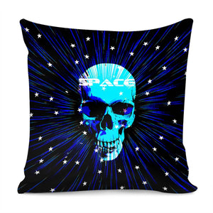 Skull&Starry Sky Pillow Cover