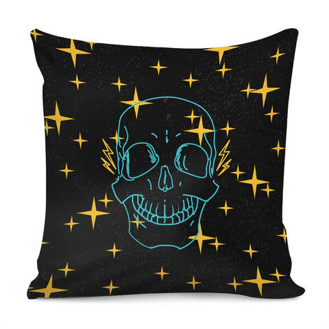 Image of Skull&Starry Sky Pillow Cover