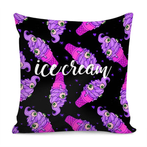 Ice Cream Pillow Cover