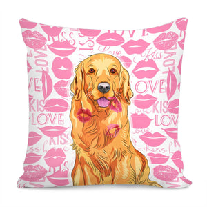 Golden Retriever Pillow Cover