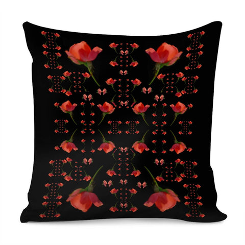 Image of Roses And Roses Pillow Cover