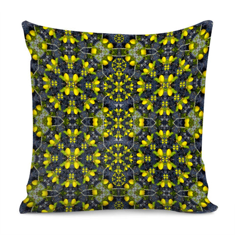 Image of Fresh Clean Spring Flowers Pillow Cover