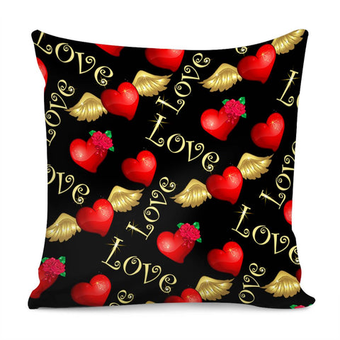 Image of Valentine'S Day Love Pillow Cover