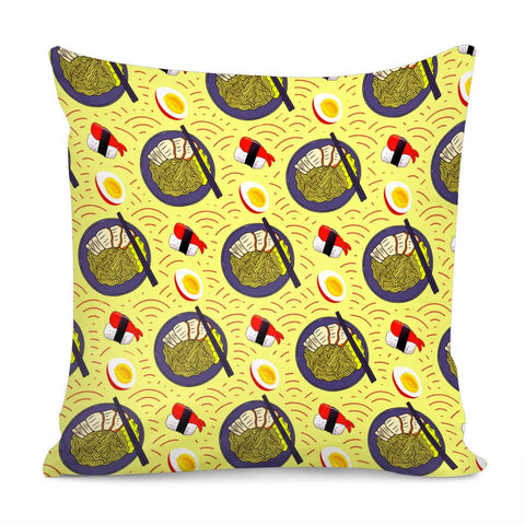 Image of Japanese Ramen Pillow Cover