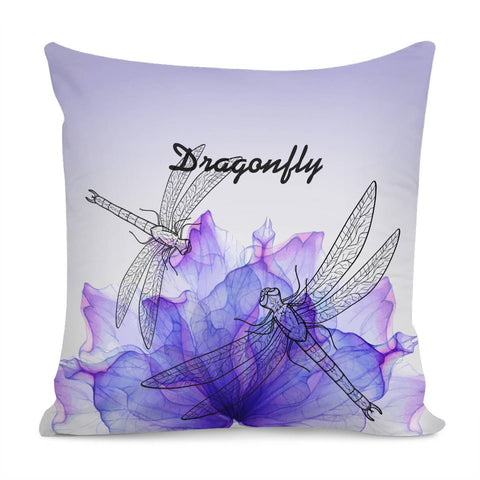 Image of Dragonfly Pillow Cover