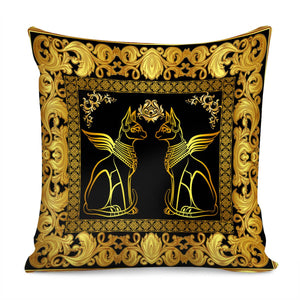 Egyptian Cat Pillow Cover