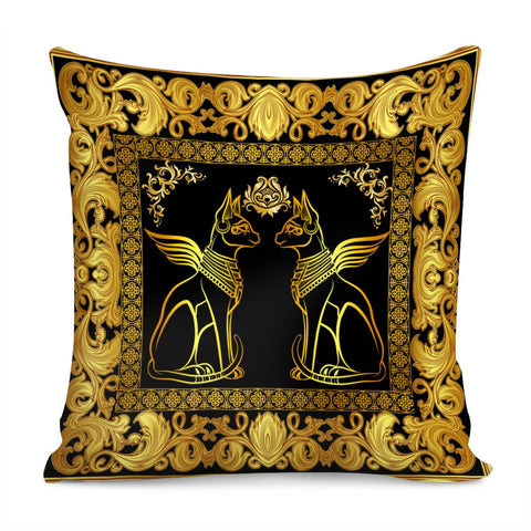 Image of Egyptian Cat Pillow Cover