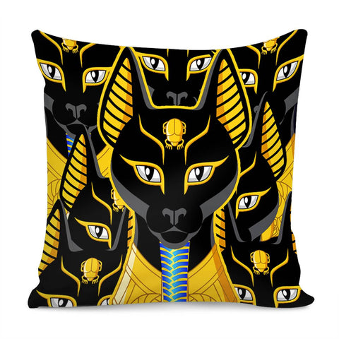 Image of Egyptian Cat Pillow Cover