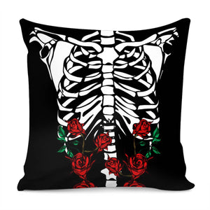 Skeleton Pillow Cover