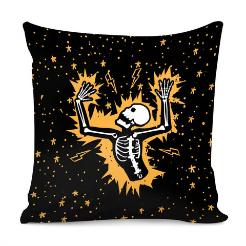 Image of Skeleton Pillow Cover