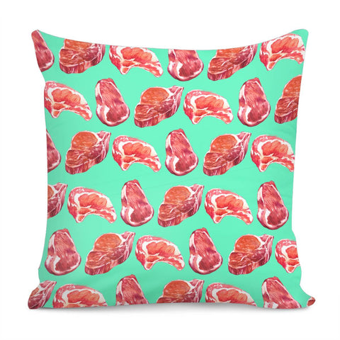 Image of Steak Pillow Cover