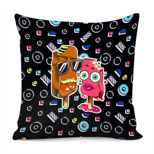 Spoof Ice Cream Pillow Cover