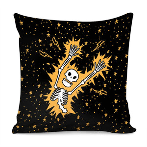 Skeleton Pillow Cover