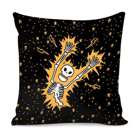 Image of Skeleton Pillow Cover