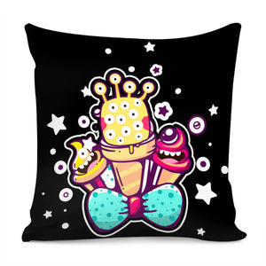 Spoof Ice Cream Pillow Cover