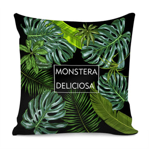 Monstera Pillow Cover