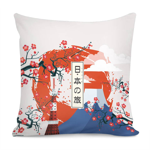 Image of Cherry Blossoms Pillow Cover