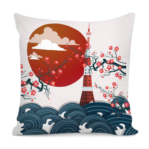 Image of Cherry Blossoms Pillow Cover