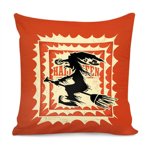 Witch Pillow Cover