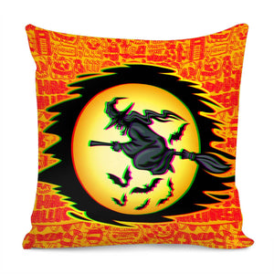 Witch Pillow Cover