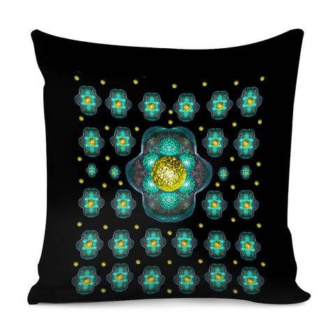 Image of Flowers And Balls Pillow Cover