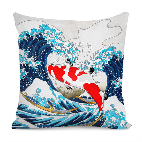 Image of Cyprinus Carpio Pillow Cover