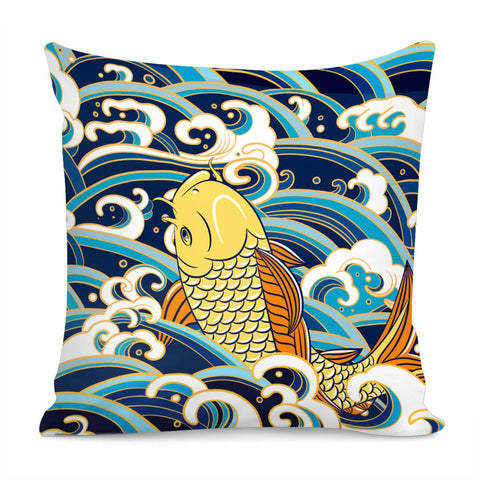 Image of Cyprinus Carpio Pillow Cover