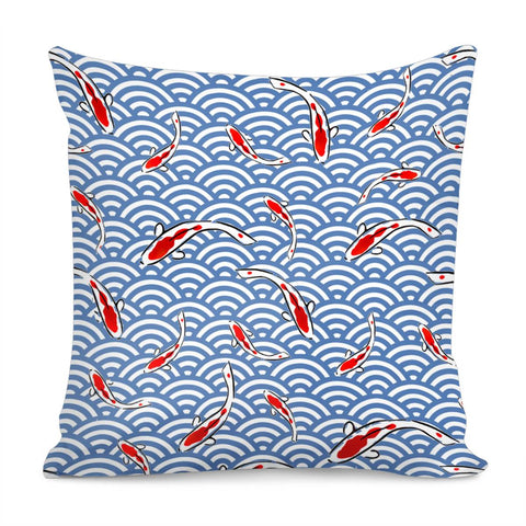 Image of Cyprinus Carpio Pillow Cover