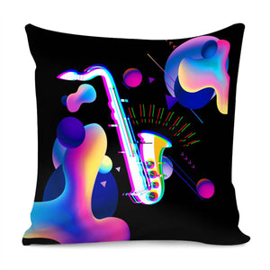 Saxophone Pillow Cover