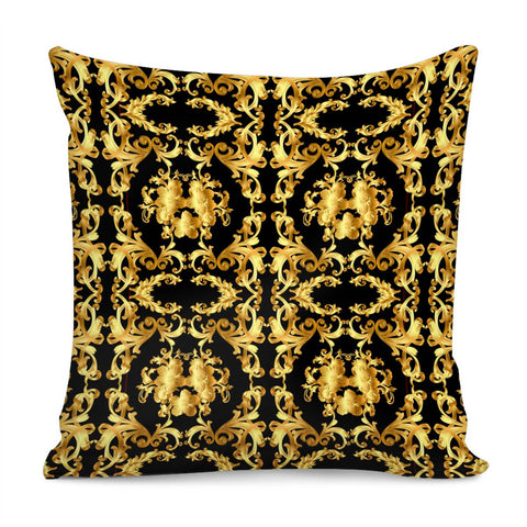 Image of Baroque Pattern Pillow Cover