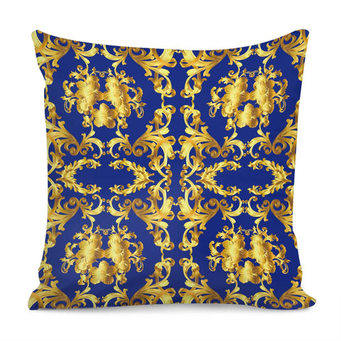 Image of Baroque Pattern Pillow Cover