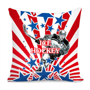 Ice Hockey Pillow Cover