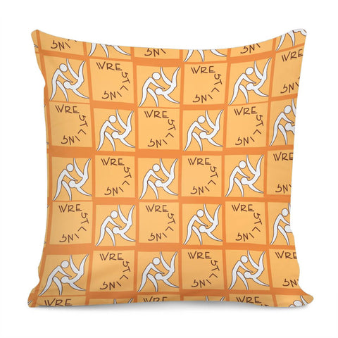 Image of Wrestler Pillow Cover