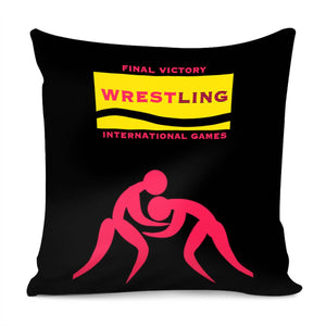 Wrestler Pillow Cover