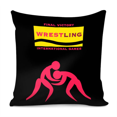 Image of Wrestler Pillow Cover