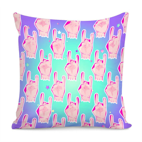 Image of Rock Gesture Pillow Cover