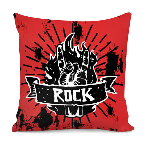 Image of Rock Gesture Pillow Cover