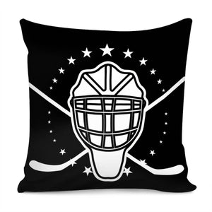 Ice Hockey Pillow Cover