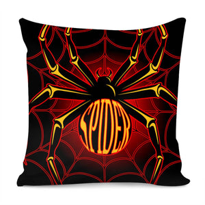 Spider Pillow Cover